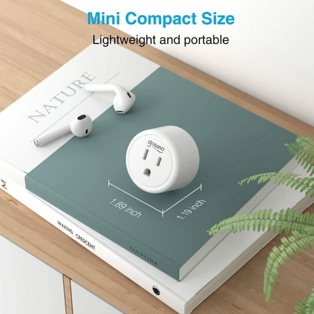 10/$25🦋 GoSund Mini WiFi Smart Plug - Picture 3 of 16